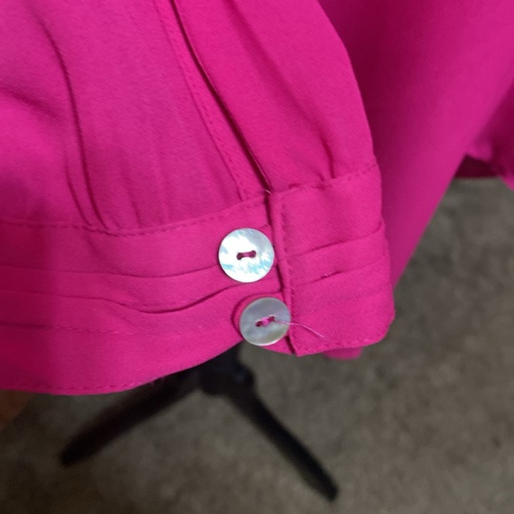 EUC Gibson Latimer High Low Blouse - Picture 5 of 5